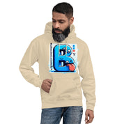 Felpa Stampata Unisex con Cappuccio – Morbida – Design B Animata Linguaccia-Biiply