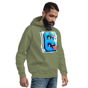 Felpa Stampata Unisex con Cappuccio – Morbida – Design B Animata Linguaccia-Biiply