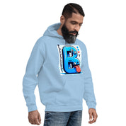 Felpa Stampata Unisex con Cappuccio – Morbida – Design B Animata Linguaccia-Biiply
