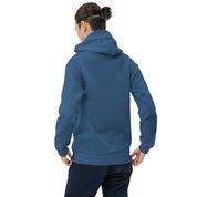 Felpa Stampata Unisex con Cappuccio – Morbida – Design Blue Ghost-Biiply