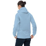 Felpa Stampata Unisex con Cappuccio – Morbida – Design Blue Ghost-Biiply