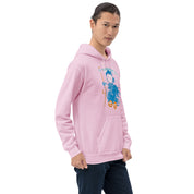 Felpa Stampata Unisex con Cappuccio – Morbida – Design Blue Ghost-Biiply