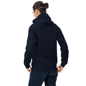 Felpa Stampata Unisex con Cappuccio – Morbida – Design Blue Ghost-Biiply