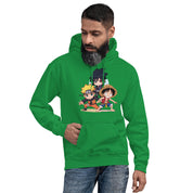 Felpa Stampata Unisex con Cappuccio – Morbida – Design Cartoon Giapponesi-Biiply