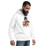 Felpa Stampata Unisex con Cappuccio – Morbida – Design Cartoon Giapponesi-Biiply