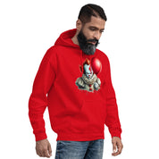 Felpa Stampata Unisex con Cappuccio – Morbida – Design Clown Con palloncino-Biiply