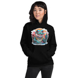 Sudadera Estampada Unisex con Capucha – Suave – Diseño Cocodrilo Cool
