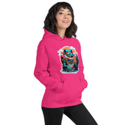 Felpa Stampata Unisex con Cappuccio – Morbida – Design Coccodrillo Cool-Biiply