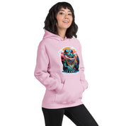 Felpa Stampata Unisex con Cappuccio – Morbida – Design Coccodrillo Cool-Biiply