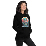 Felpa Stampata Unisex con Cappuccio – Morbida – Design Coccodrillo Cool-Biiply