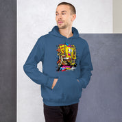 Felpa Stampata Unisex con Cappuccio – Morbida – Design Crabby Patty-Biiply