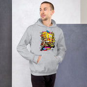 Felpa Stampata Unisex con Cappuccio – Morbida – Design Crabby Patty-Biiply