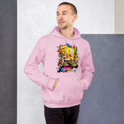 Felpa Stampata Unisex con Cappuccio – Morbida – Design Crabby Patty-Biiply
