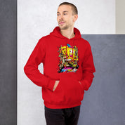 Felpa Stampata Unisex con Cappuccio – Morbida – Design Crabby Patty-Biiply