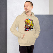 Felpa Stampata Unisex con Cappuccio – Morbida – Design Crabby Patty-Biiply