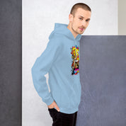 Felpa Stampata Unisex con Cappuccio – Morbida – Design Crabby Patty-Biiply