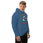 Felpa Stampata Unisex con Cappuccio – Morbida – Design Everityng Is Fine-Biiply