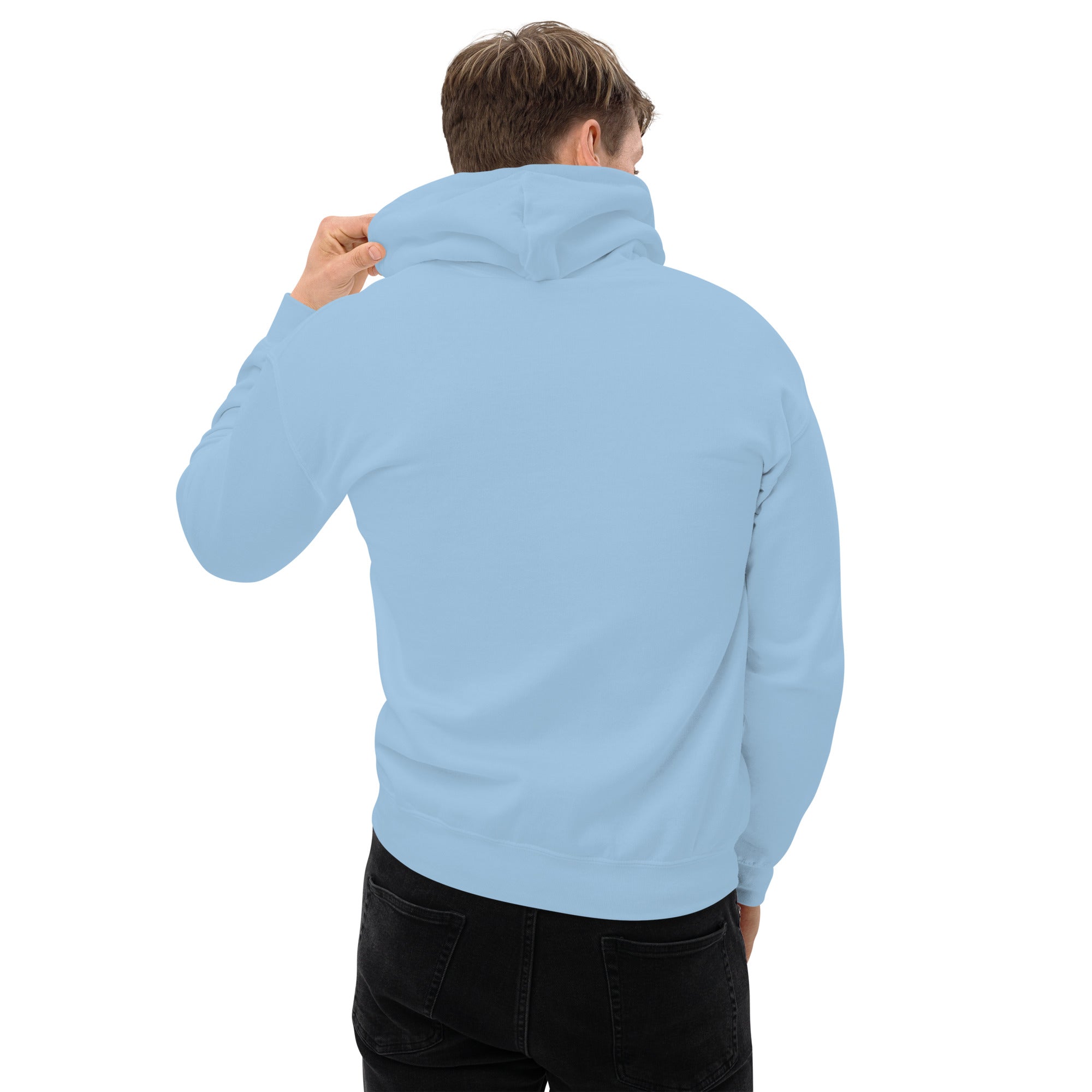 Felpa Stampata Unisex con Cappuccio – Morbida – Design Everityng Is Fine-Biiply