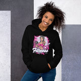 Sudadera Estampada Unisex con Capucha – Suave – Diseño Fitness Girl