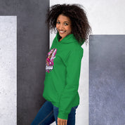 Felpa Stampata Unisex con Cappuccio – Morbida – Design Fitness Girl-Biiply