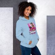 Felpa Stampata Unisex con Cappuccio – Morbida – Design Fitness Girl-Biiply