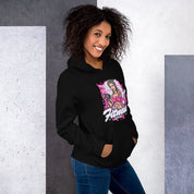 Felpa Stampata Unisex con Cappuccio – Morbida – Design Fitness Girl-Biiply