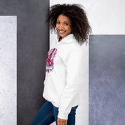Felpa Stampata Unisex con Cappuccio – Morbida – Design Fitness Girl-Biiply