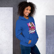 Felpa Stampata Unisex con Cappuccio – Morbida – Design Fitness Girl-Biiply