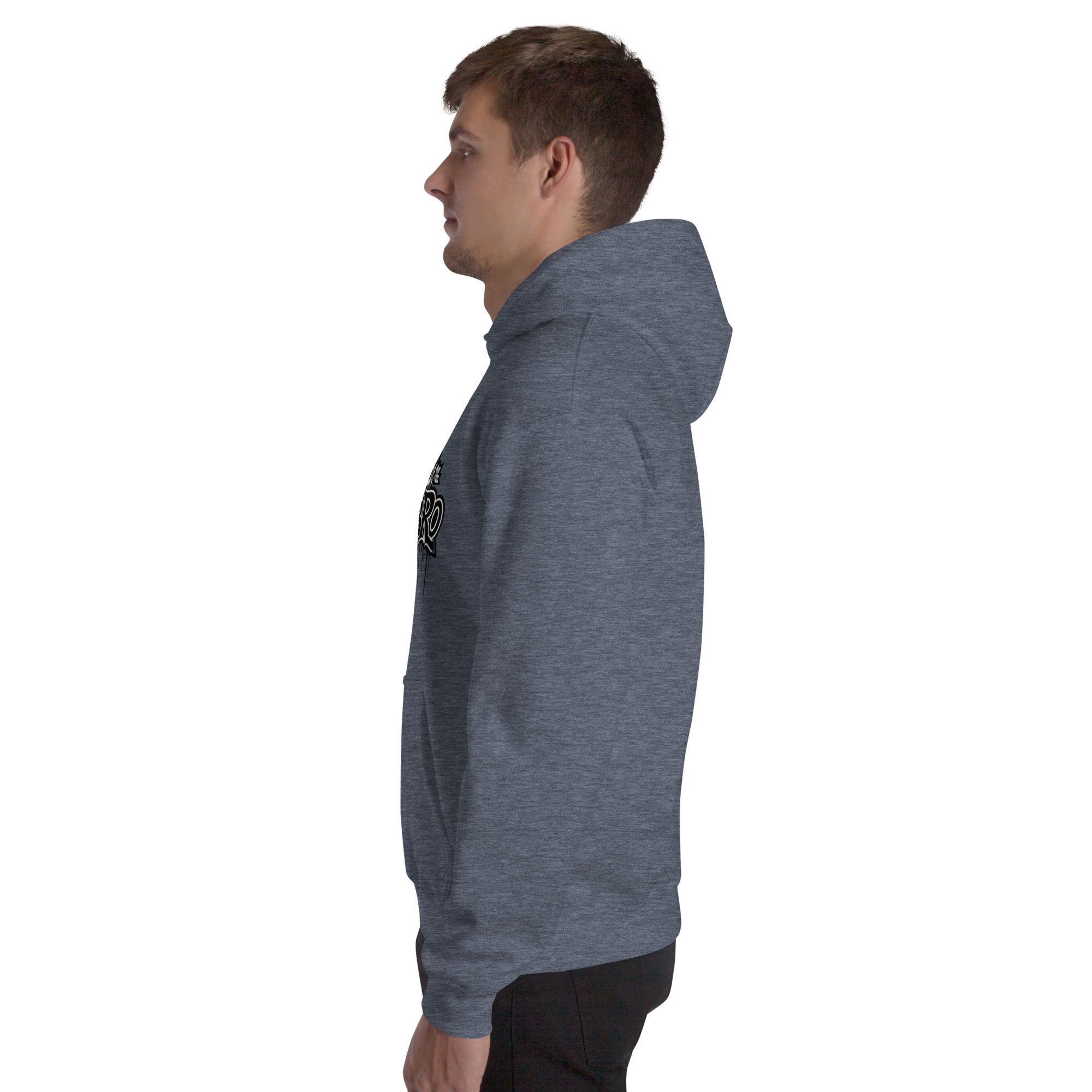 Felpa Stampata Unisex con Cappuccio – Morbida – Design Gangstar Rabbit-Biiply