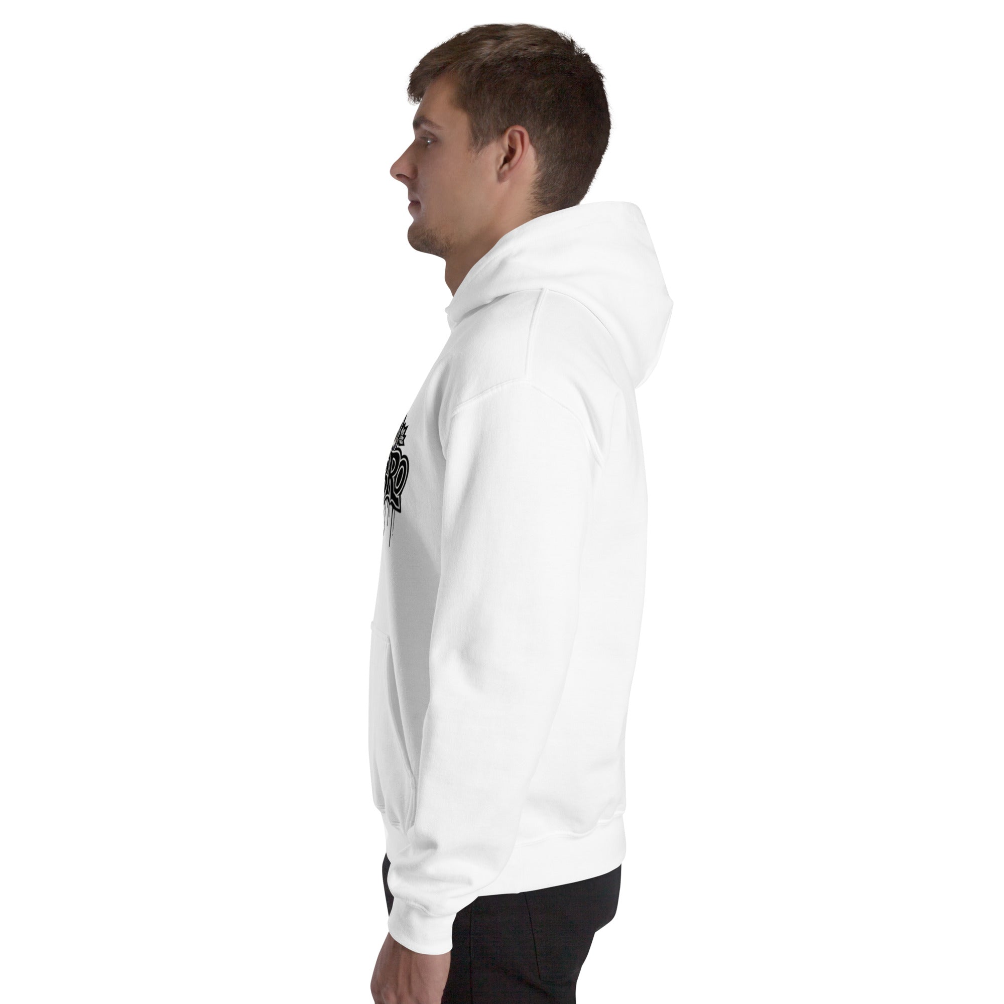 Felpa Stampata Unisex con Cappuccio – Morbida – Design Gangstar Rabbit-Biiply
