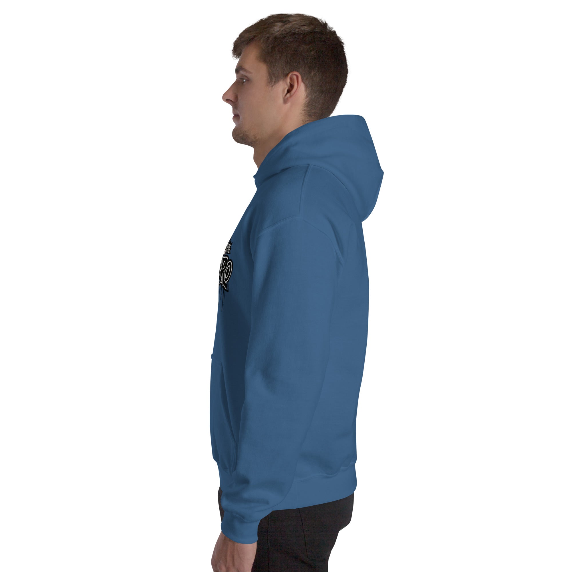 Felpa Stampata Unisex con Cappuccio – Morbida – Design Gangstar Rabbit-Biiply