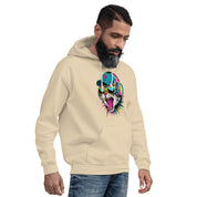 Felpa Stampata Unisex con Cappuccio – Morbida – Design Gatto con Cuffie-Biiply