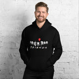 Sudadera Estampada Unisex con Capucha – Suave – Diseño Halloween Friends