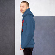 Felpa Stampata Unisex con Cappuccio – Morbida – Design Ironman-Biiply