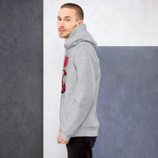 Felpa Stampata Unisex con Cappuccio – Morbida – Design Ironman-Biiply