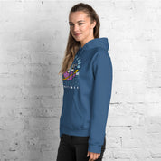 Felpa Stampata Unisex con Cappuccio – Morbida – Design It Feels Good To Be Alone-Biiply
