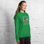 Felpa Stampata Unisex con Cappuccio – Morbida – Design It Feels Good To Be Alone-Biiply