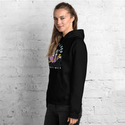 Felpa Stampata Unisex con Cappuccio – Morbida – Design It Feels Good To Be Alone-Biiply