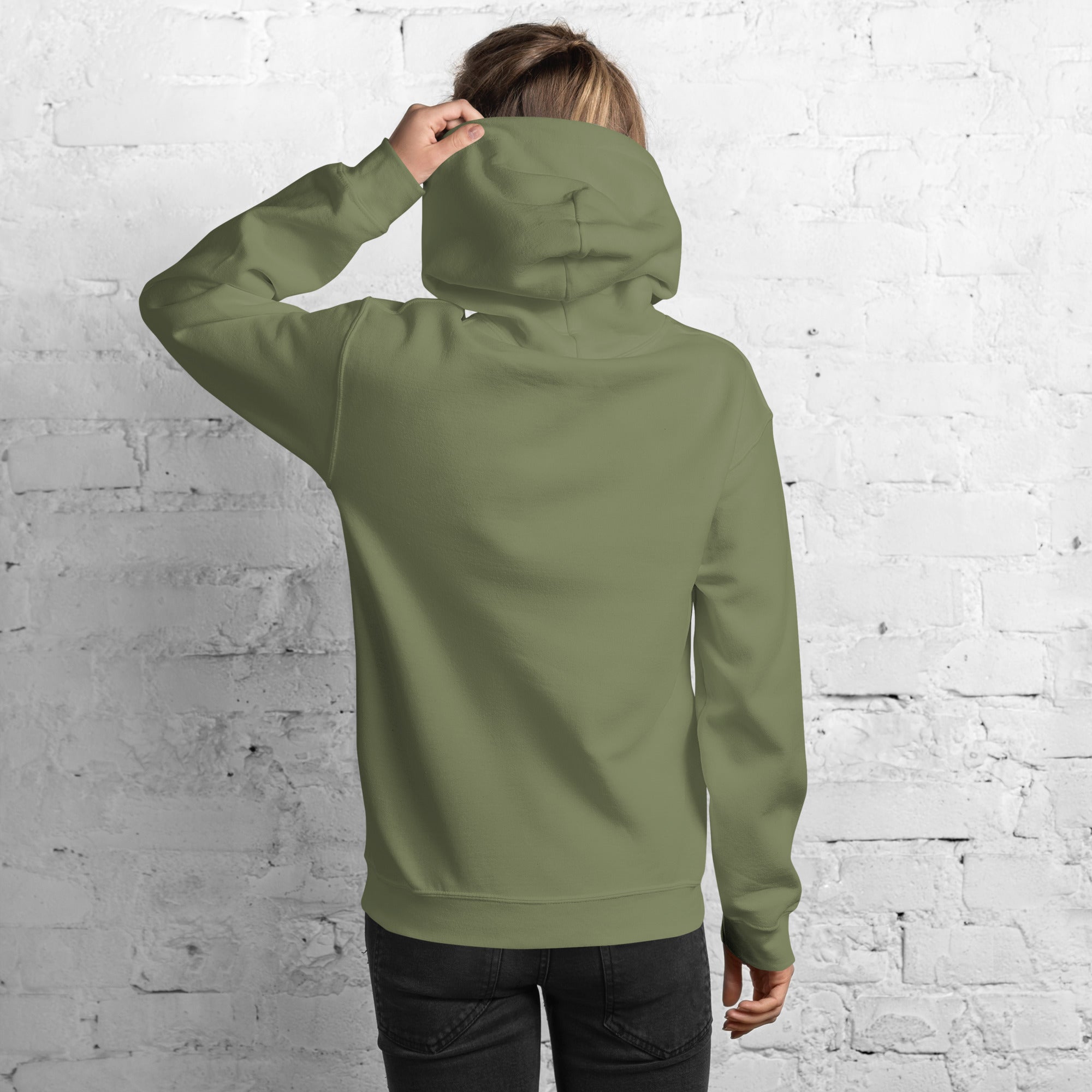 Felpa Stampata Unisex con Cappuccio – Morbida – Design It Feels Good To Be Alone-Biiply
