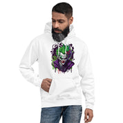 Felpa Stampata Unisex con Cappuccio – Morbida – Design Joker-Biiply