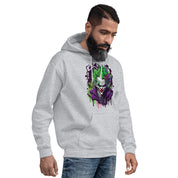 Felpa Stampata Unisex con Cappuccio – Morbida – Design Joker-Biiply