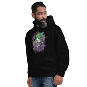 Felpa Stampata Unisex con Cappuccio – Morbida – Design Joker-Biiply