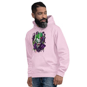 Felpa Stampata Unisex con Cappuccio – Morbida – Design Joker-Biiply