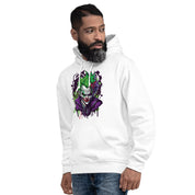 Felpa Stampata Unisex con Cappuccio – Morbida – Design Joker-Biiply