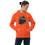 Felpa Stampata Unisex con Cappuccio – Morbida – Design Joker e Venom-Biiply