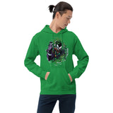 Felpa Stampata Unisex con Cappuccio – Morbida – Design Joker e Venom