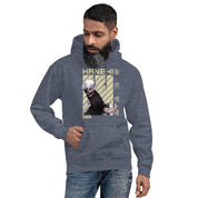 Felpa Stampata Unisex con Cappuccio – Morbida – Design Ken Kaneki-Biiply