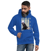 Felpa Stampata Unisex con Cappuccio – Morbida – Design Ken Kaneki-Biiply