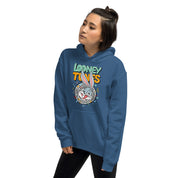 Felpa Stampata Unisex con Cappuccio – Morbida – Design Looney Tunes-Biiply