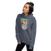 Felpa Stampata Unisex con Cappuccio – Morbida – Design Looney Tunes-Biiply